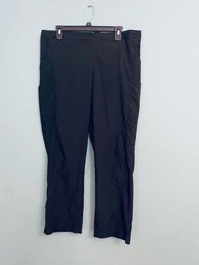 WonderWink Black Straight Leg Work Pants